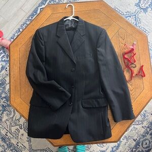 Men’s pinstripe suit set